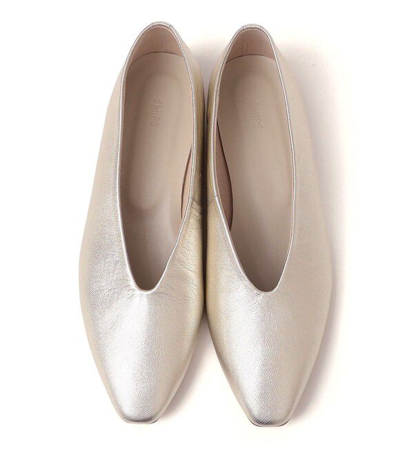 SHIPS for women「Vカット フラット パンプス」|パンプス|