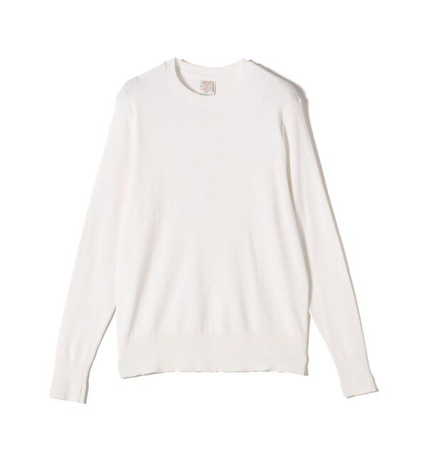 SHIPS for women「gicipi:クルーネック ジャストフィット ニットソー（FRAGORA）」|Tシャツ・カットソー|ホワイト