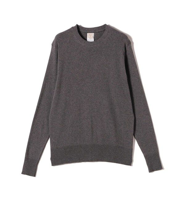 SHIPS for women「gicipi:クルーネック ジャストフィット ニットソー（FRAGORA）」|Tシャツ・カットソー|グレー