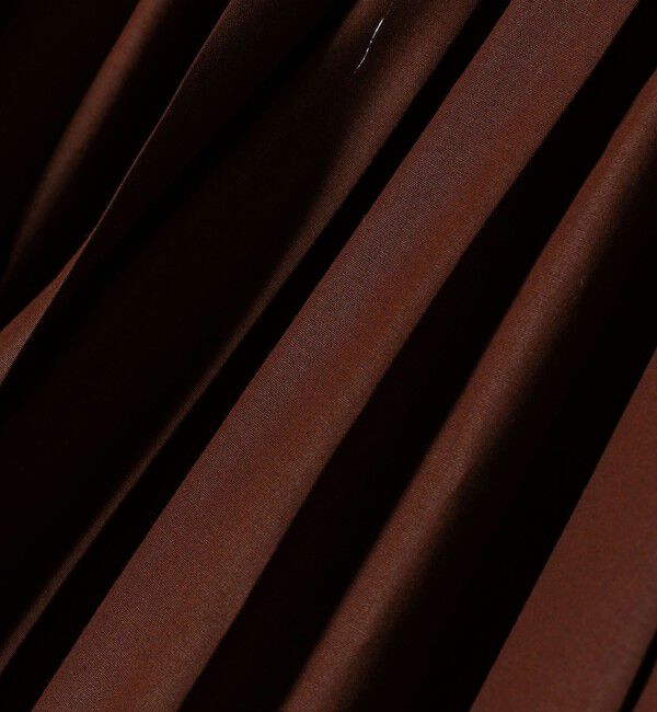 SHIPS for women「〈手洗い可能〉タイプライター チンツ タック ギャザー スカート」|スカート|