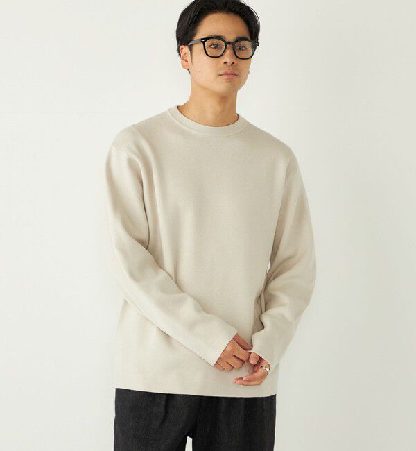 SHIPS Colors 「SHIPS Colors:〈吸湿発熱〉Solist(R) Heat ハーフ ミラノ ニット◇」|ニット・セーター|