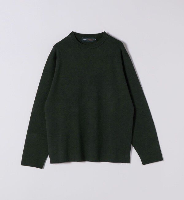 SHIPS Colors 「SHIPS Colors:〈吸湿発熱〉Solist(R) Heat ハーフ ミラノ ニット◇」|ニット・セーター|ダークグレー