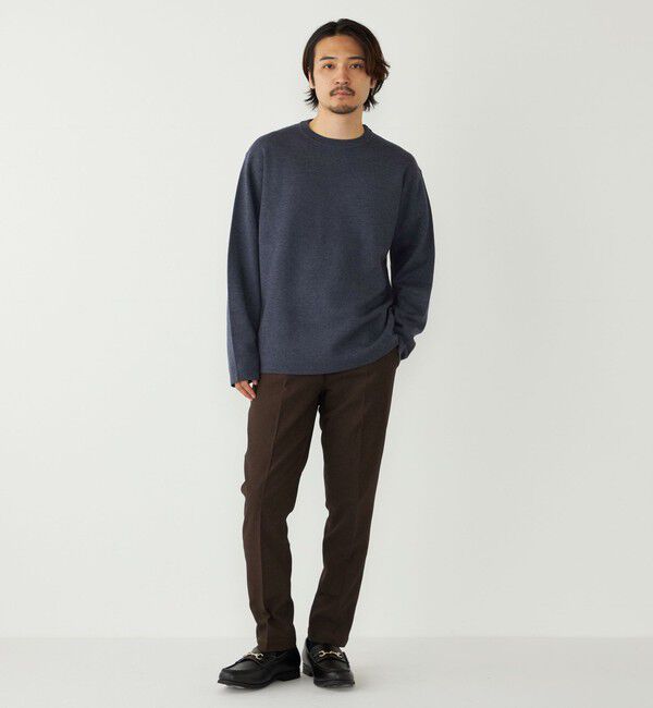 SHIPS Colors 「SHIPS Colors:〈吸湿発熱〉Solist(R) Heat ハーフ ミラノ ニット◇」|ニット・セーター|