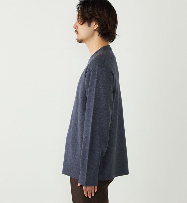 SHIPS Colors 「SHIPS Colors:〈吸湿発熱〉Solist(R) Heat ハーフ ミラノ ニット◇」|ニット・セーター|