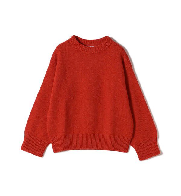 SHIPS for women「【SHIPS別注】ISLAND TIEDS:〈手洗い可能〉クルーネック ニット」|ニット・セーター|レッド