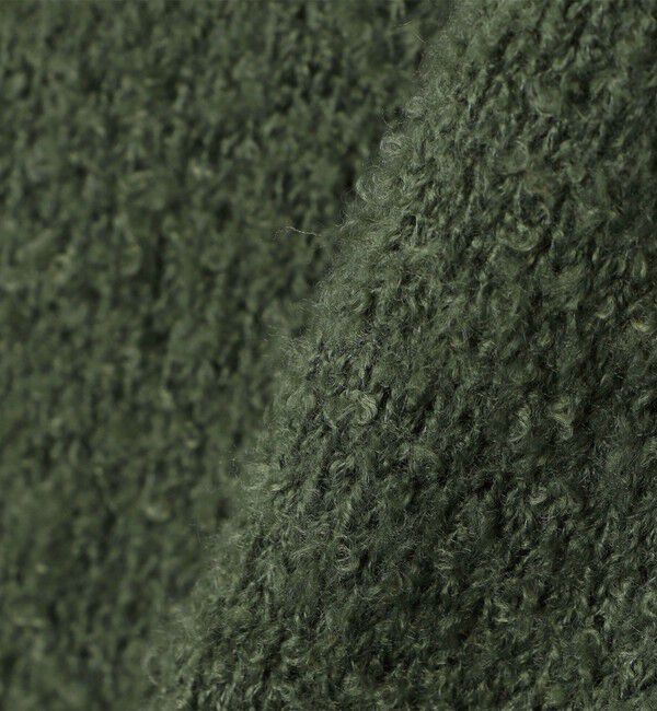 SHIPS「City Ambient Products: スーパーソフト ブークレ ロール ニット」|ニット・セーター|