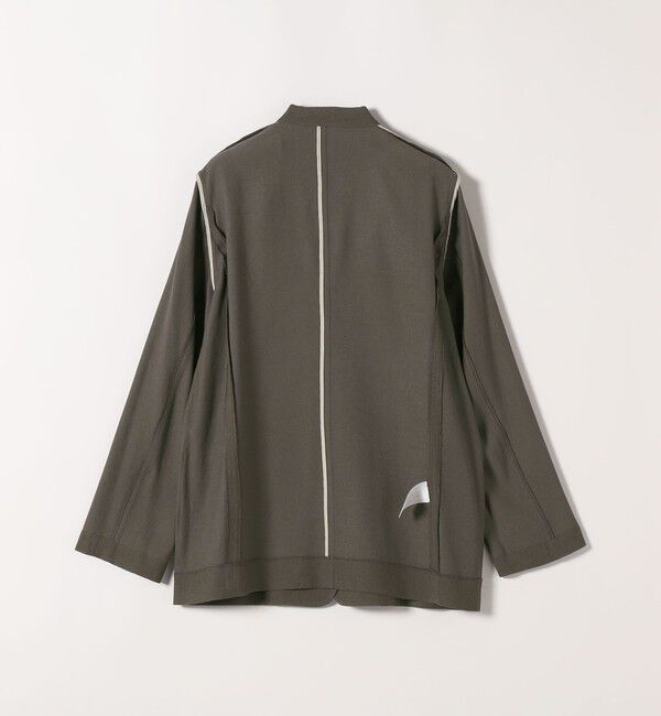 SHIPS any「SHIPS any: 〈手洗い可能〉リネンミックス テーラード ライト ジャケット」|テーラードジャケット|