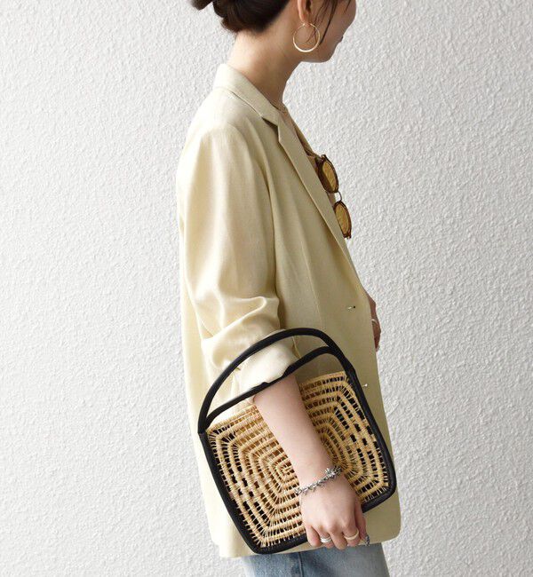 SHIPS any「SHIPS any: 〈手洗い可能〉リネンミックス テーラード ライト ジャケット」|テーラードジャケット|