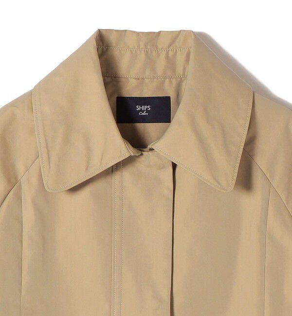 SHIPS Colors 「SHIPS Colors:〈手洗い可能〉TC シャンブレー ブルゾン」|ブルゾン・スタジャン|