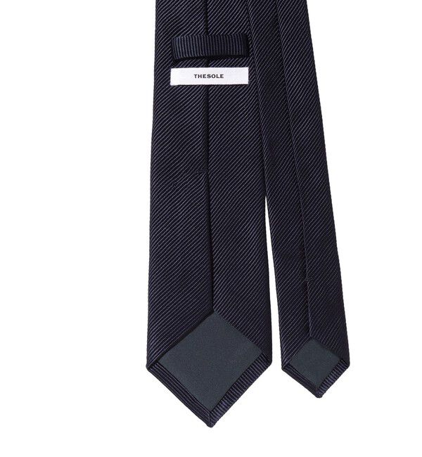 SHIPS「【SHIPS別注】THE SOLE: モガドール ネイビー ソリッド ネクタイ」|ネクタイ・蝶ネクタイ|