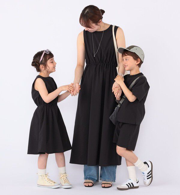 SHIPS KIDS「【SHIPS KIDS別注】ARCH&LINE:〈家族おそろい/WOMENS〉SOLOTEX(R) ワンピース」|ワンピース|