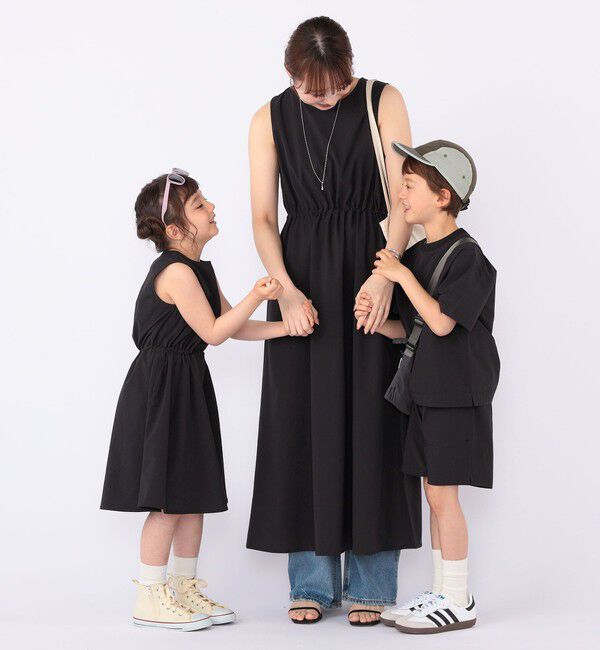 SHIPS KIDS「【SHIPS KIDS別注】ARCH&LINE:〈家族おそろい/WOMENS〉SOLOTEX(R) ワンピース」|ワンピース|
