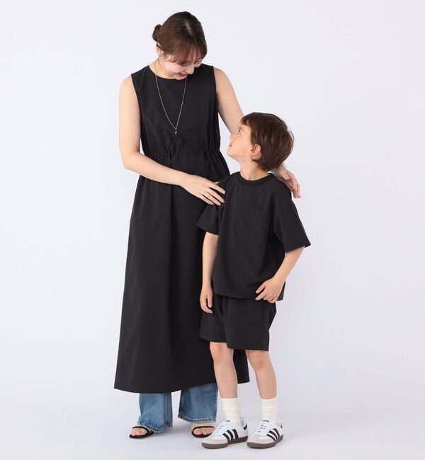 SHIPS KIDS「【SHIPS KIDS別注】ARCH&LINE:〈家族おそろい/WOMENS〉SOLOTEX(R) ワンピース」|ワンピース|