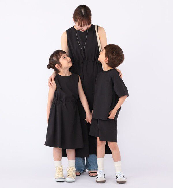 SHIPS KIDS「【SHIPS KIDS別注】ARCH&LINE:100～130cm / 〈家族おそろい〉SOLOTEX ワンピース」|ワンピース|