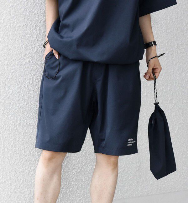 SHIPS any「【WEB限定】SHIPS any: ヘンリーTシャツ＋イージーショーツ＋パッカブルバッグ 3点セット」|Tシャツ・カットソー|