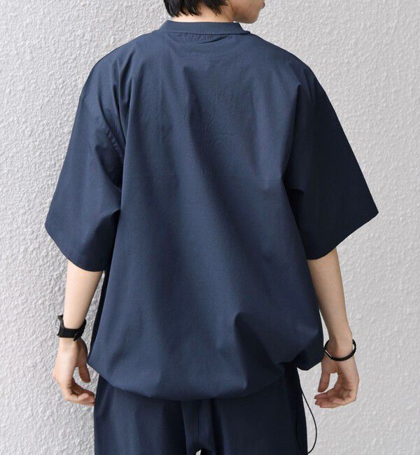 SHIPS any「【WEB限定】SHIPS any: ヘンリーTシャツ＋イージーショーツ＋パッカブルバッグ 3点セット」|Tシャツ・カットソー|