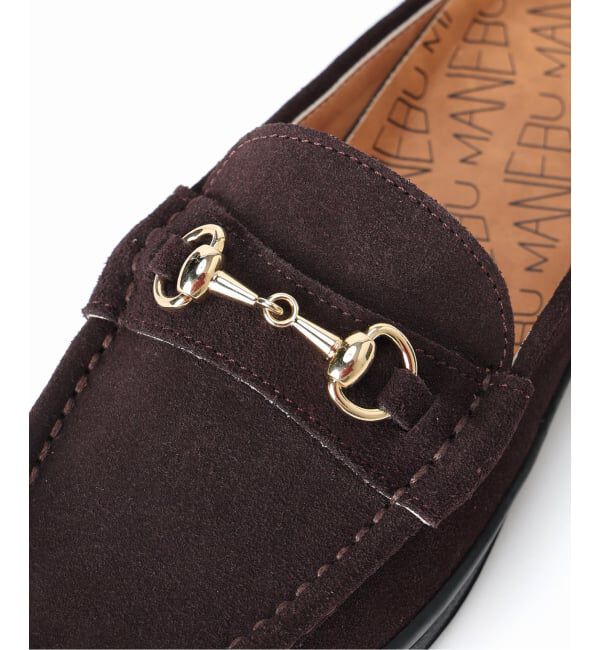 OUTDOOR PRODUCTS Usual Things「MANEBU BITCH SLIPPER SUEDE WOMENS」|ローファー|