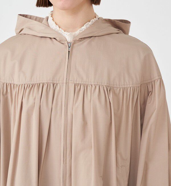 Ballsey「ライトタフタ フーデッドショートコート」|ブルゾン・スタジャン|