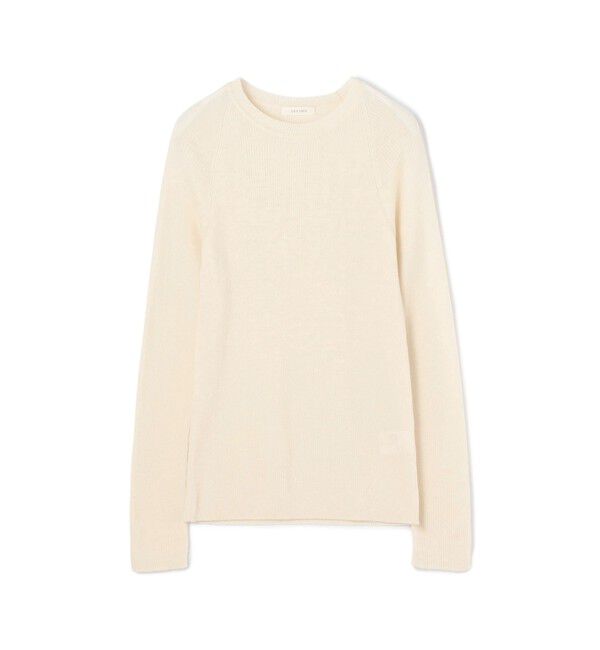 DES PRES「ウーステッドウールリブ クルーネックプルオーバー」|ニット・セーター|11 ホワイト