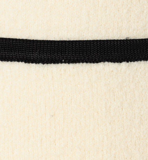 Ballsey「ウールナイロンブークレー フロントオープンカーディガン」|カーディガン|