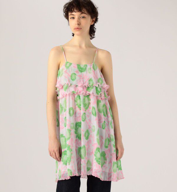 TOMORROWLAND BUYING WEAR「GANNI ボタニカルキャミワンピース」|ワンピース|