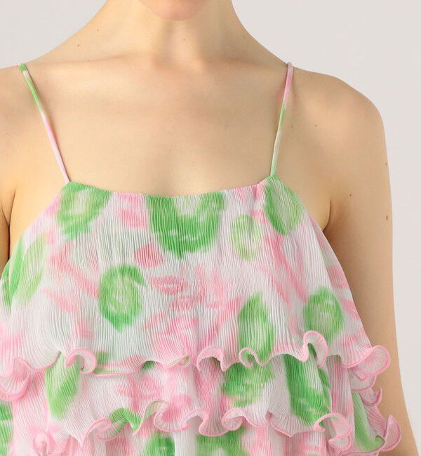 TOMORROWLAND BUYING WEAR「GANNI ボタニカルキャミワンピース」|ワンピース|