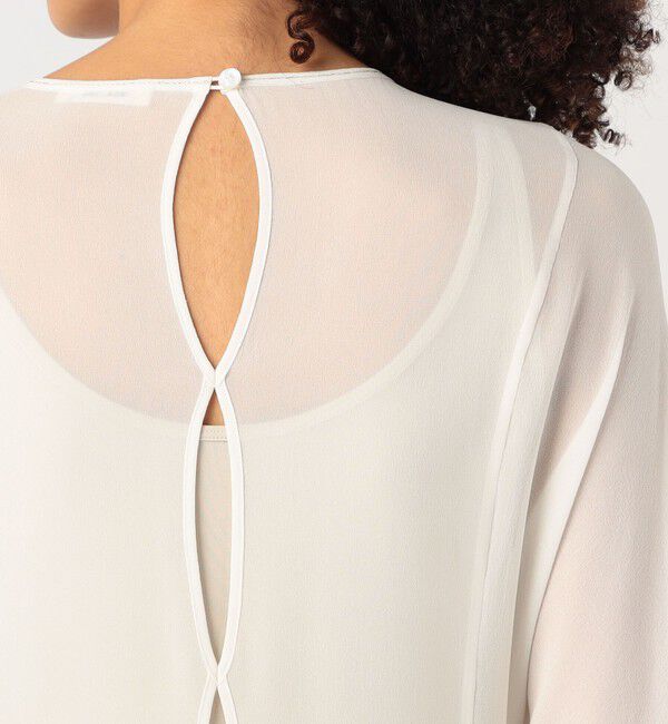 DES PRES「シルクシフォン バルーンワンピース」|ワンピース|