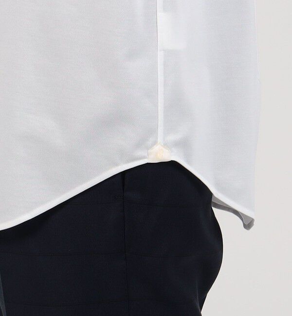 TOMORROWLAND MENS「コットンポリエステル ループボタンダウンドレスシャツ」|シャツ・ブラウス|