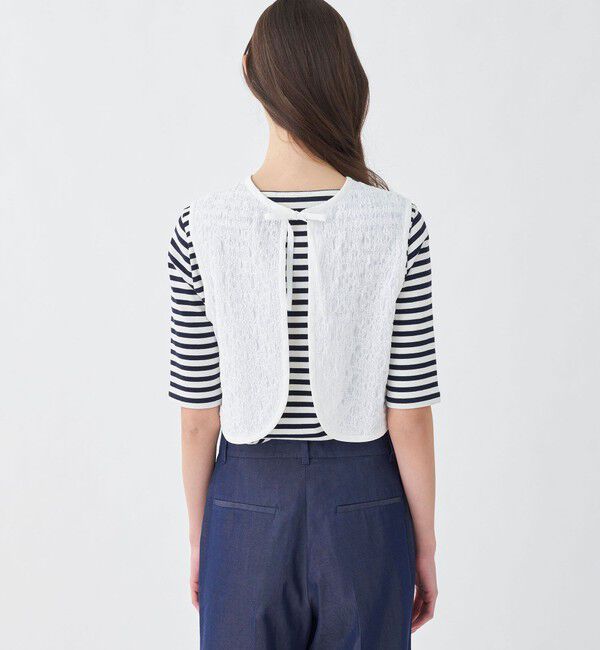 TOMORROWLAND collection「シャーリングフラワー フロンタブルトップス」|その他|