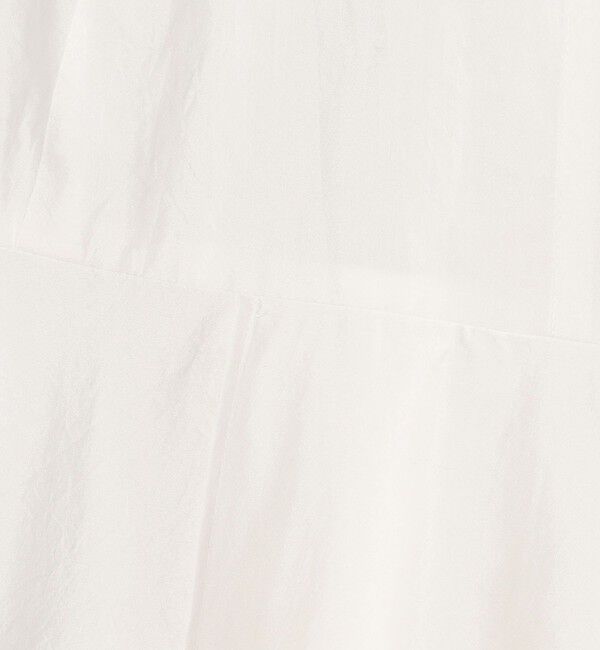 DES PRES「コットンシルクタイプライター アシンメトリーペプラムブラウス」|シャツ・ブラウス|