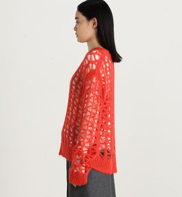 Edition「ベビーアルパカ クルーネックニットプルオーバー」|ニット・セーター|