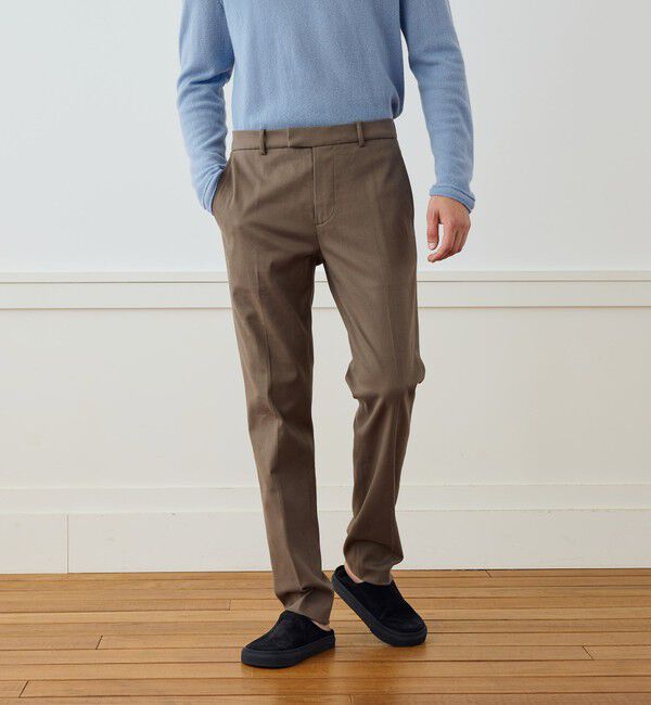 JAMES PERSE「コットンカシミヤツイル トラウザー MCAS1401」|スラックス|