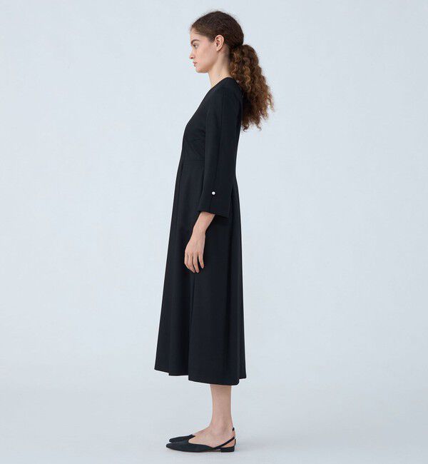 Ballsey「ウェーブツイル Vラップワンピース」|ワンピース|