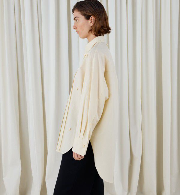 DES PRES「スビンコットンツイル チュニックシャツ」|シャツ・ブラウス|