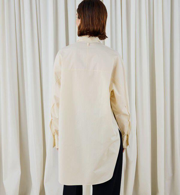 DES PRES「スビンコットンツイル チュニックシャツ」|シャツ・ブラウス|