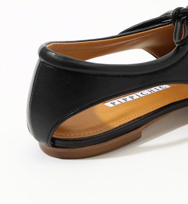 TOMORROWLAND GOODS「PIPPICHIC AMBER COCO フラットシューズ」|バレエシューズ|