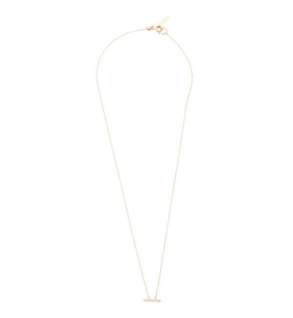 TOMORROWLAND GOODS「Hirotaka Trapeze Diamond ネックレス」|ネックレス|91 ゴールド