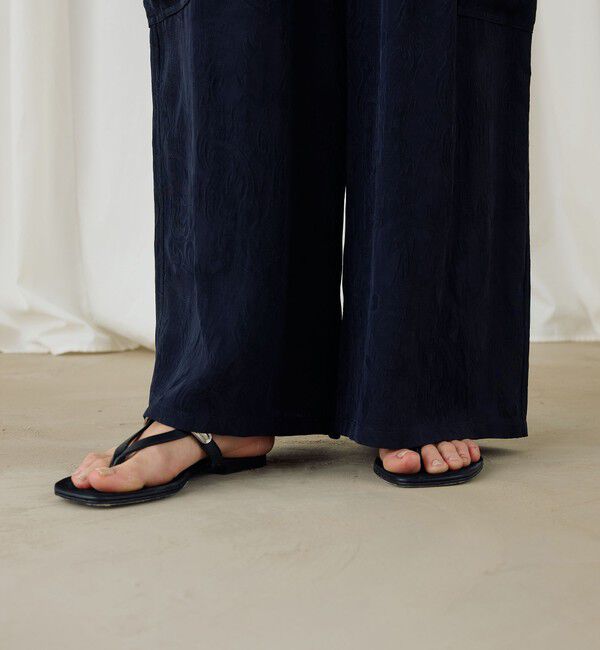 DES PRES「オーナメントジャカード サロペット」|オールインワン|