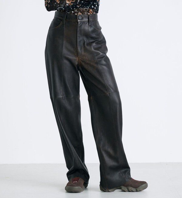 Edition「クラッシュレザーパンツ」|その他|