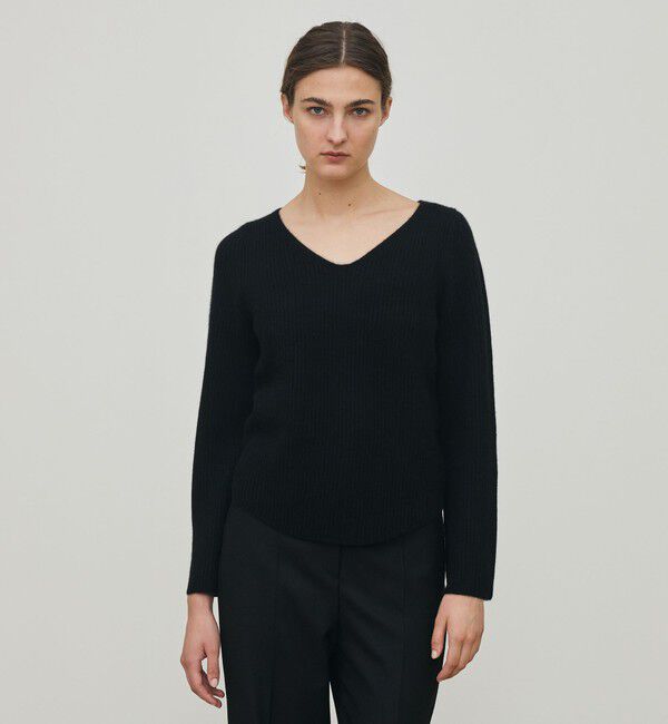 DES PRES「ベビーカシミヤ Vネックプルオーバー」|ニット・セーター|