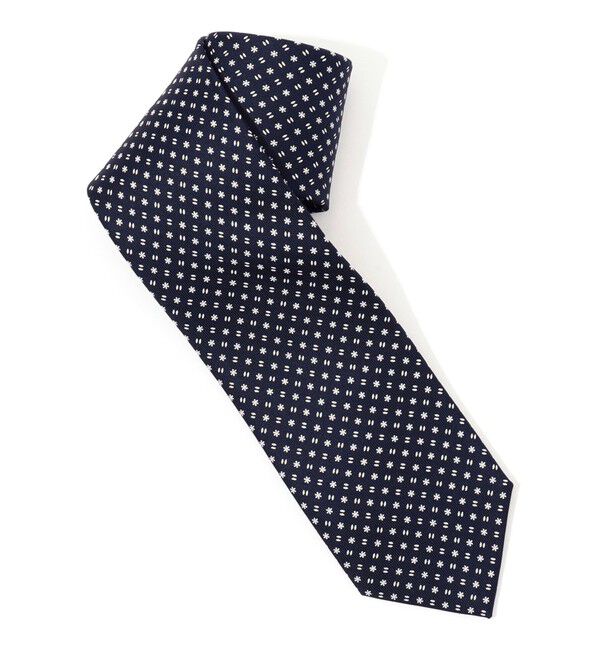 TOMORROWLAND GOODS「STEFANO BIGI シルクプリント 小紋柄ネクタイ」|ネクタイ・蝶ネクタイ|