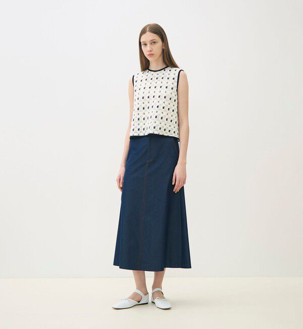 TOMORROWLAND collection「ブロックトリコット フロンタブルトップス」|その他|