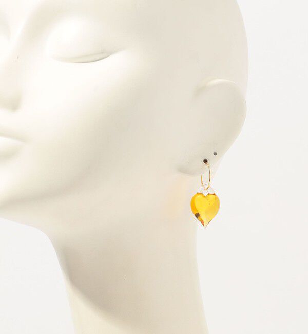 TOMORROWLAND GOODS「LEVENS JEWELS HEART HOOP 片耳ピアス」|ピアス|