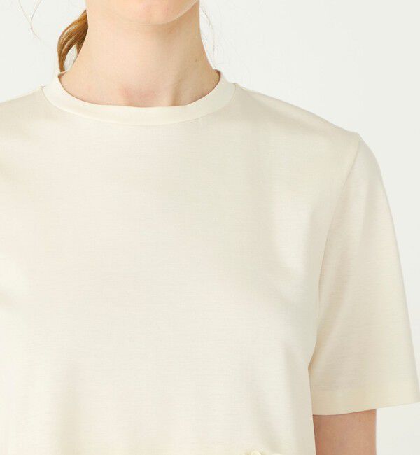 Ballsey「【WEB限定・先行予約】ジャージーコンビ ペプラムプルオーバー」|Tシャツ・カットソー|