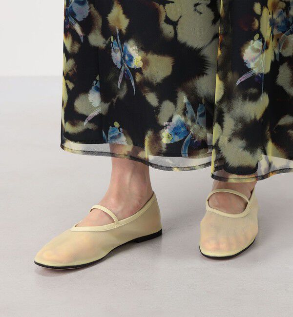TOMORROWLAND GOODS「PELLICO SUNNY TULE MESH フラットシューズ」|バレエシューズ|