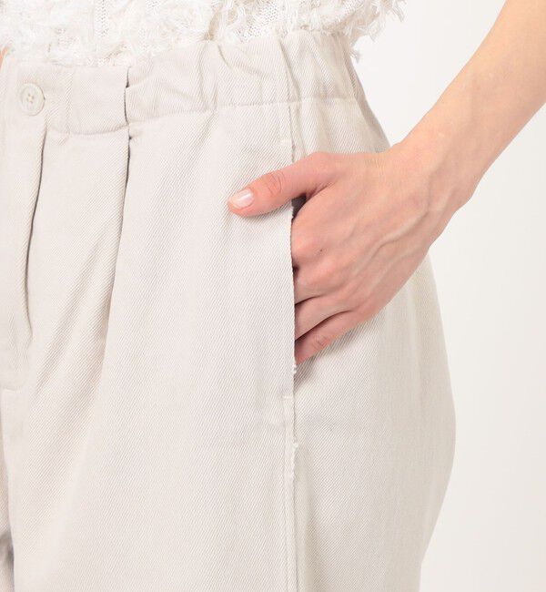 TOMORROWLAND GOODS「LAUREN MANOOGIAN WASHED CROP パンツ」|その他|