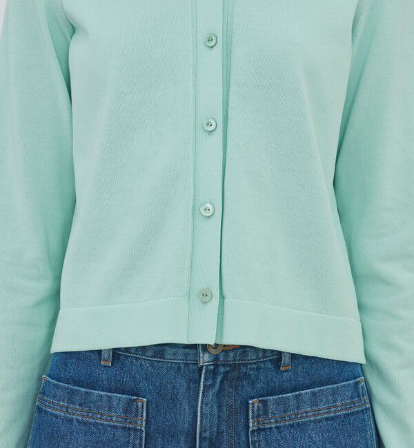 DES PRES「ハイツイストドライコットン スリットスリーブカーディガン」|カーディガン|