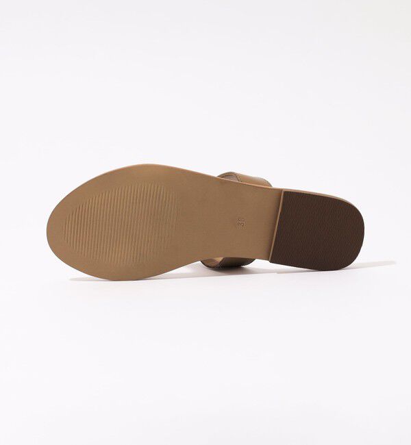 TOMORROWLAND GOODS「TOMORROWLAND バックル フラットサンダル」|サンダル|