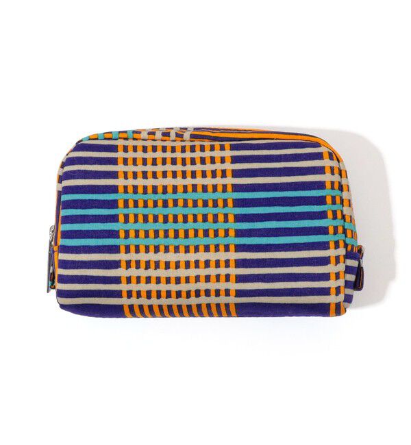 SOULEIADO「【WEB限定】SOULEIAO コットンオックス ミニポーチ」|ポーチ|66 オレンジ系