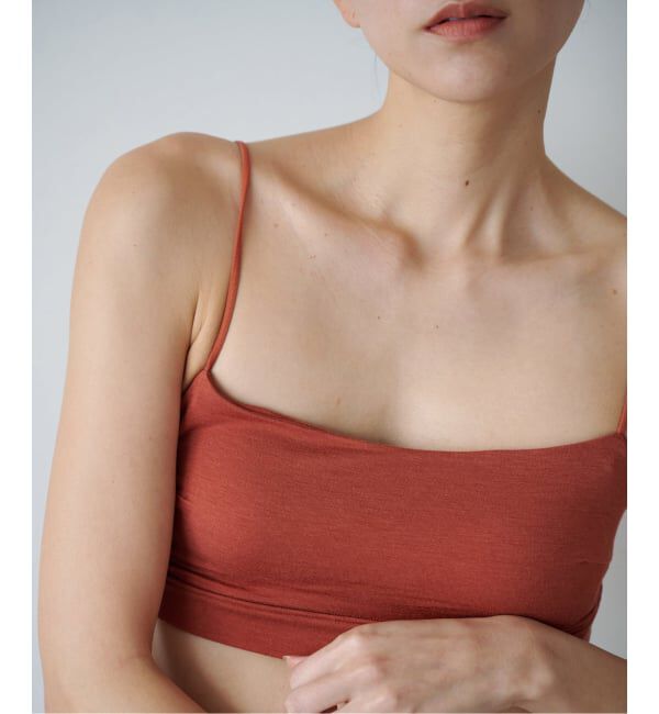 EMILYWEEK「【ACTIVE】Bamboo ストレッチブラ（ベージュA、オレンジ）」|インナー|